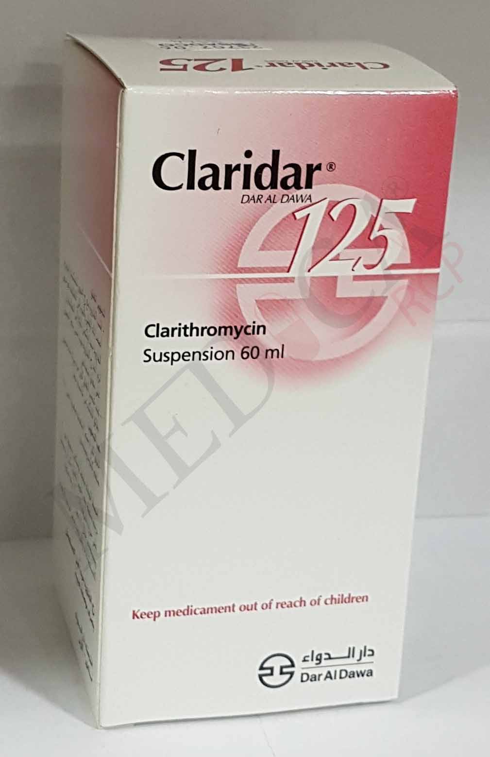 Claridar 125mg/5ml Suspension